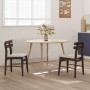 Silla de comedor 2 pcs Marrón claro y claro en Sillas de comedor | Comprar online en Foru.es