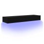 Muebles de TV con luces LED 2 uds negro 60x35x15,5 cm en Muebles TV | Comprar online en Foru.es