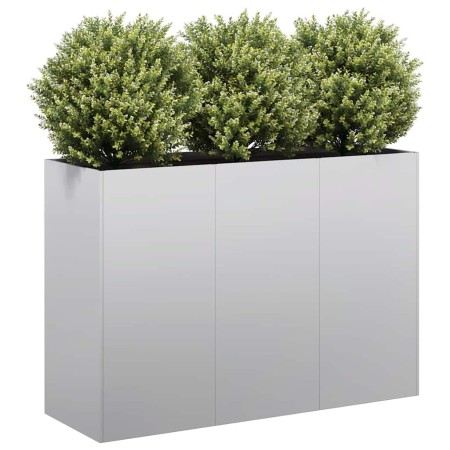Jardinera 120x40x80 cm de acero galvanizado en Macetas y jardineras | Comprar online en Foru.es