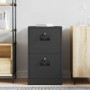 Mueble archivador con cajón Geométrico Negro 44 x 50 x 106.5 cm en Armarios y almacenamiento | Comprar online en Foru.es