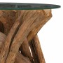 Mesa de centro de madera maciza de teca 60 cm en Mesas de centro | Comprar online en Foru.es