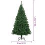 Árbol de Navidad artificial Verde 180 cm PVC y Acero y Plástico en Decoración Festiva y Estacional | Comprar online en Foru.es