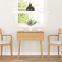 Dining Table Natural Solid Wood Rubber en Mesas de comedor | Comprar online en Foru.es
