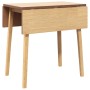 Dining Table Natural Solid Wood Rubber en Mesas de comedor | Comprar online en Foru.es