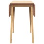 Dining Table Natural Solid Wood Rubber en Mesas de comedor | Comprar online en Foru.es