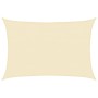 Toldo de vela rectangular HDPE 4x6 m crema en Sombrillas | Comprar online en Foru.es