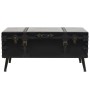 Mesa de centro de MDF y acero 102x51x48 cm en Mesas de centro | Comprar online en Foru.es