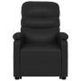 Sillón elevable cuero sintético negro en Sillones | Comprar online en Foru.es