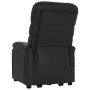 Sillón elevable cuero sintético negro en Sillones | Comprar online en Foru.es