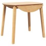 Mesa de comedor natural madera maciza roble caucho en Mesas de comedor | Comprar online en Foru.es
