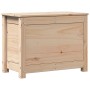 Caja de almacenamiento madera maciza de pino 60x32x45,5 cm en Armarios y almacenamiento | Comprar online en Foru.es