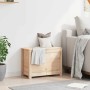 Caja de almacenamiento madera maciza de pino 60x32x45,5 cm en Armarios y almacenamiento | Comprar online en Foru.es