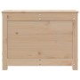 Caja de almacenamiento madera maciza de pino 60x32x45,5 cm en Armarios y almacenamiento | Comprar online en Foru.es