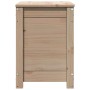 Caja de almacenamiento madera maciza de pino 60x32x45,5 cm en Armarios y almacenamiento | Comprar online en Foru.es