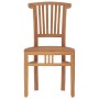 Juego de comedor para jardín 3 pzas madera maciza de teca de vidaXL, Conjuntos de jardín - Ref: Foro24-3155765, Precio: 377,9...