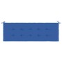 Cojín de banco de jardín tela Oxford azul 150x50x3 cm en Decoración | Comprar online en Foru.es