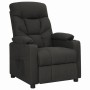 Sillón reclinable de tela negro en Sillones | Comprar online en Foru.es