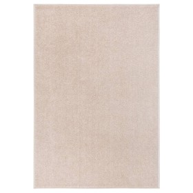 Alfombra de pelo corto beige oscuro 200x290 cm en Alfombras | Comprar online en Foru.es