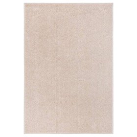 Alfombra de pelo corto beige oscuro 200x290 cm en Alfombras | Comprar online en Foru.es
