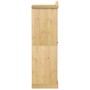 Armario Corona madera maciza de pino 55x52x170 cm en Armarios roperos | Comprar online en Foru.es