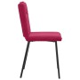 Sillas de comedor 2 unidades terciopelo rojo tinto en Sillas de comedor | Comprar online en Foru.es