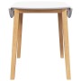 Mesa de comedor natural madera maciza roble caucho en Mesas de comedor | Comprar online en Foru.es