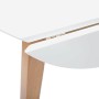 Mesa de comedor natural madera maciza roble caucho en Mesas de comedor | Comprar online en Foru.es