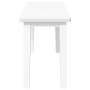 Banco 90 cm madera maciza caucho blanco en Bancos de comedor y cocina | Comprar online en Foru.es