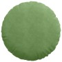Cojines para asiento 2 pcs Verde claro Ø 40 x 13 cm Terciopelo en Decoración | Comprar online en Foru.es