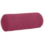 Cojines Bolster 2 pcs Rojo vino Ø 15 x 40 cm Tela de pana en Decoración | Comprar online en Foru.es
