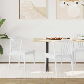 Silla de comedor 2 pcs Madera de caucho sólida en Sillas de comedor | Comprar online en Foru.es