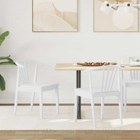 Silla de comedor 2 pcs Madera de caucho sólida en Sillas de comedor | Comprar online en Foru.es