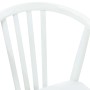 Silla de comedor 2 pcs Madera de caucho sólida en Sillas de comedor | Comprar online en Foru.es
