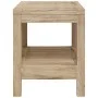 Mesa auxiliar de baño madera maciza de teca 60x30x45 cm de vidaXL, Accesorios para el baño - Ref: Foro24-340746, Precio: 76,3...
