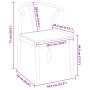 Silla de comedor 2 pcs y Natural Madera de Caucho Sólido en Sillas de comedor | Comprar online en Foru.es