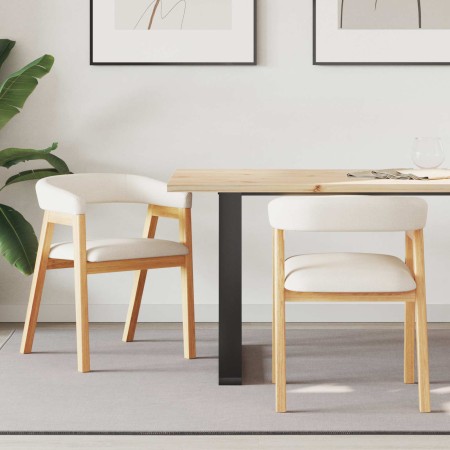 Sillas de comedor 2 pcs Natural 54 x 57 x 73 cm en Sillas de comedor | Comprar online en Foru.es