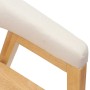 Sillas de comedor 2 pcs Natural 54 x 57 x 73 cm en Sillas de comedor | Comprar online en Foru.es