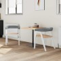 Sillas de comedor 2 pcs 54 x 57 x 73 cm Madera de Caucho Sólida en Sillas de comedor | Comprar online en Foru.es