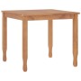Juego de comedor para jardín 3 pzas madera maciza de teca de vidaXL, Conjuntos de jardín - Ref: Foro24-3155759, Precio: 397,1...