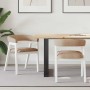 Sillas de comedor 2 pcs 54 x 57 x 73 cm Madera de Caucho Sólida en Sillas de comedor | Comprar online en Foru.es