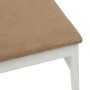 Silla de comedor 2 pcs y marrón Madera de Caucho Sólido en Sillas de comedor | Comprar online en Foru.es