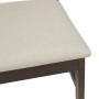 Silla de comedor 2 pcs Marrón claro y claro en Sillas de comedor | Comprar online en Foru.es