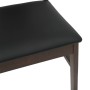 Silla de comedor 2 pcs Marrón claro y negro en Sillas de comedor | Comprar online en Foru.es