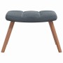 Silla de relax 2 pcs Gris oscuro Terciopelo en Sillones | Comprar online en Foru.es