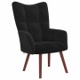 Silla de relax 2 pcs Negro Terciopelo en Sillones | Comprar online en Foru.es