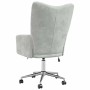Silla de relax Gris Claro 62 x 68,5 x 105 cm Terciopelo en Sillones | Comprar online en Foru.es