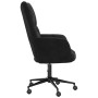 Silla de relax con ruedas Negro 62 x 68,5 x 105 cm Terciopelo en Sillones | Comprar online en Foru.es