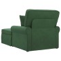 Chaise Lounge con Falda con cojín Verde Selva 91 x 157 x 91 cm en Divanes | Comprar online en Foru.es