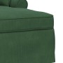 Chaise Lounge con Falda con cojín Verde Selva 91 x 157 x 91 cm en Divanes | Comprar online en Foru.es