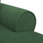Chaise Lounge con Falda con cojín Verde Selva 91 x 157 x 91 cm en Divanes | Comprar online en Foru.es